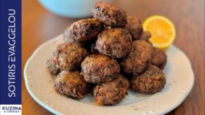 Traditional Greek Meatballs