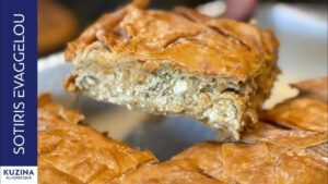Cycladic onion pie
