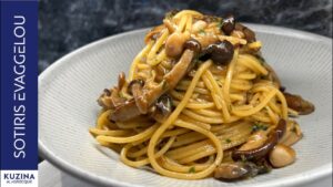 Mushroom spaghetti