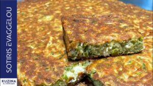 No-phyllo Greek zucchini pie (batzina)