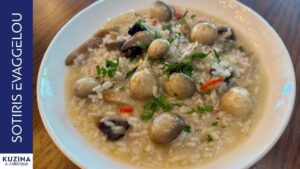Mushroom pilaf