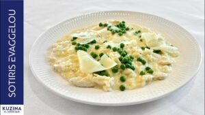 Chicken and green pea risotto