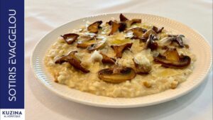 Mushroom risotto