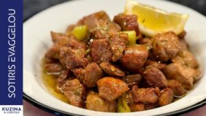 Pork tigania (fried pork bites)